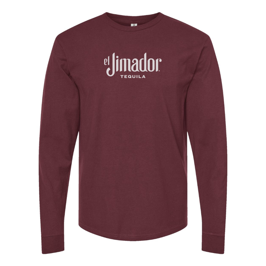 Men's El Jimador Logo Cotton Long Sleeve T-Shirt