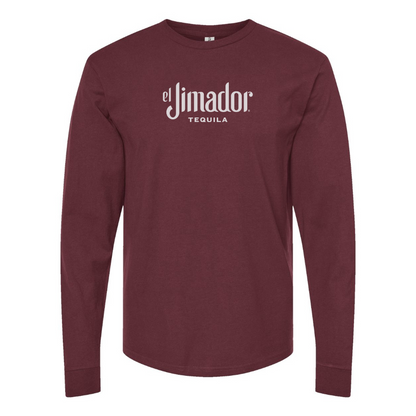 Men's El Jimador Logo Cotton Long Sleeve T-Shirt