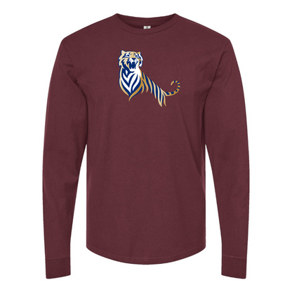 Men's Tiger Beer Logo Cotton Long Sleeve T-Shirt