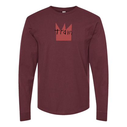 Men's Train Logo Long Sleeve T-Shirt
