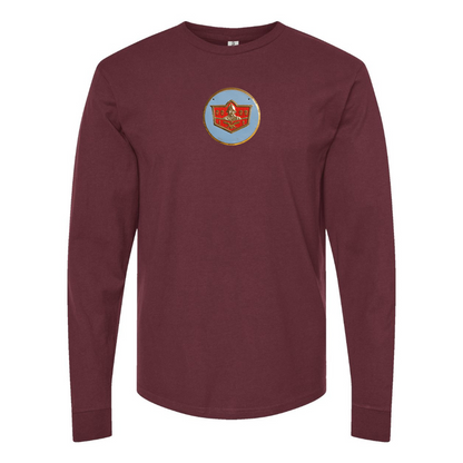 Men's DeSoto Logo Cotton Long Sleeve T-Shirt