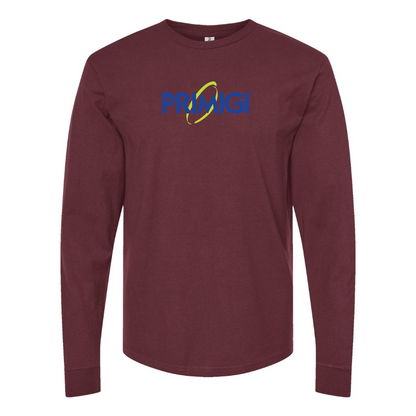 Men's Primigi Logo Cotton Long Sleeve T-Shirt