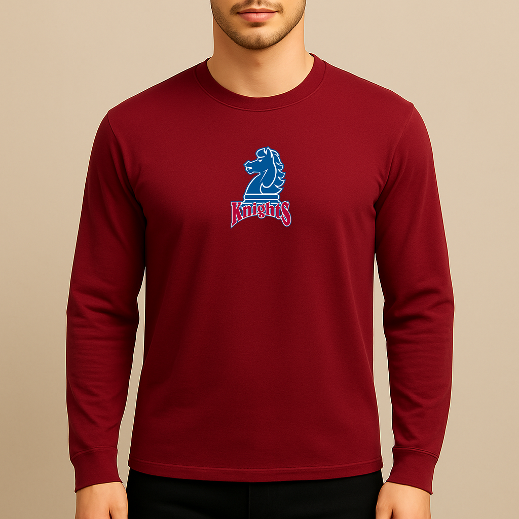 Men's Fairleigh Dickinson Knights Logo Long Sleeve T-Shirt