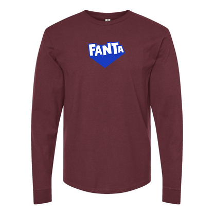 Men's Fanta Logo Long Sleeve T-Shirt
