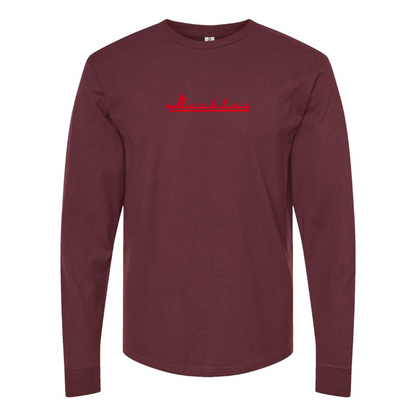 Men's Moskvitch Logo Cotton Long Sleeve T-Shirt