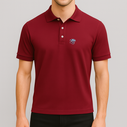 Men's Liberty Flames Logo Dry Blend Polo