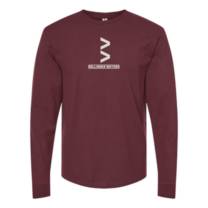 Men's Bollinger Logo Cotton Long Sleeve T-Shirt