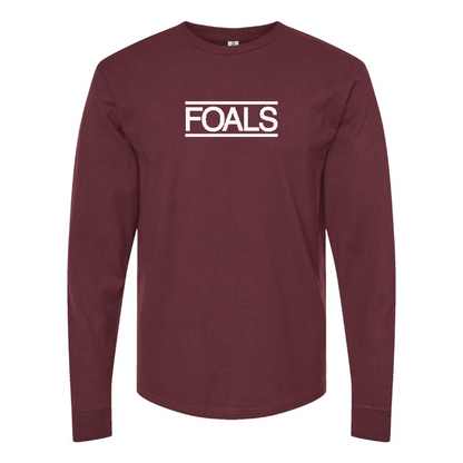 Men's Foals Logo Cotton Long Sleeve T-Shirt
