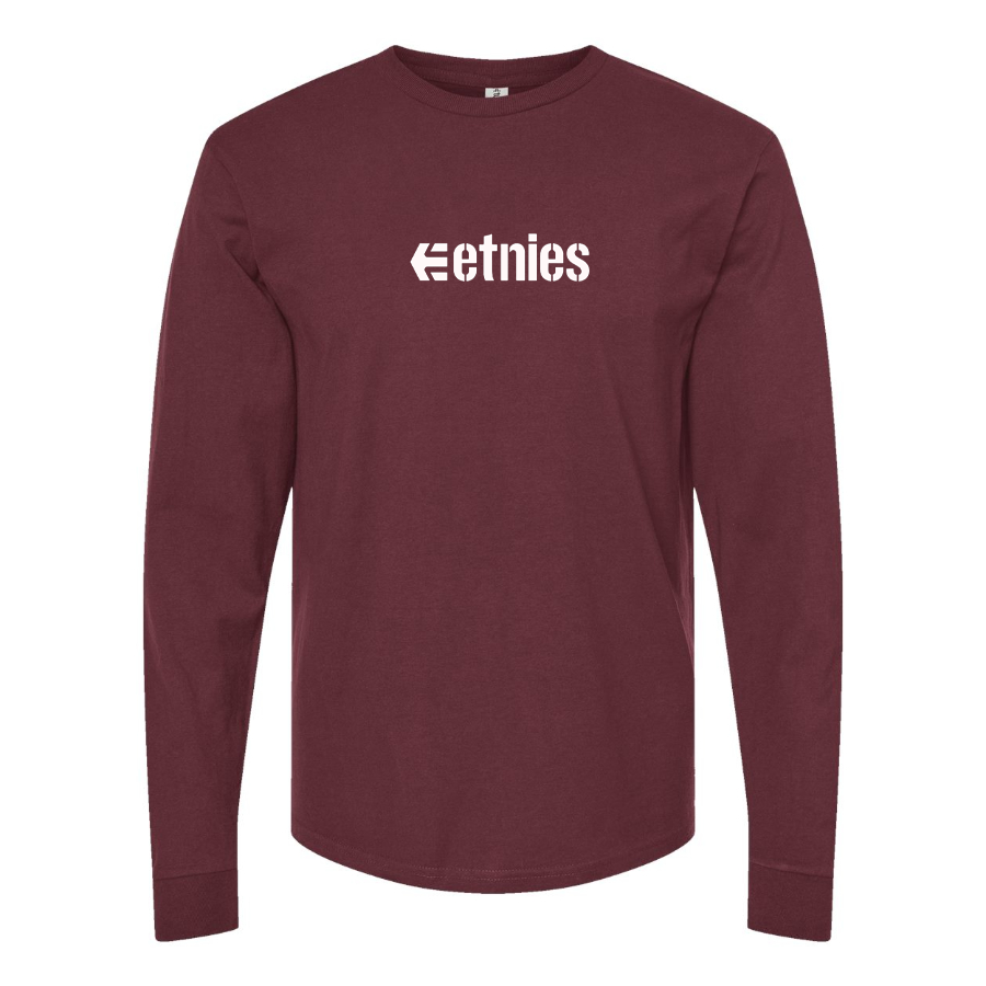 Men's Etnies Logo Long Sleeve T-Shirt
