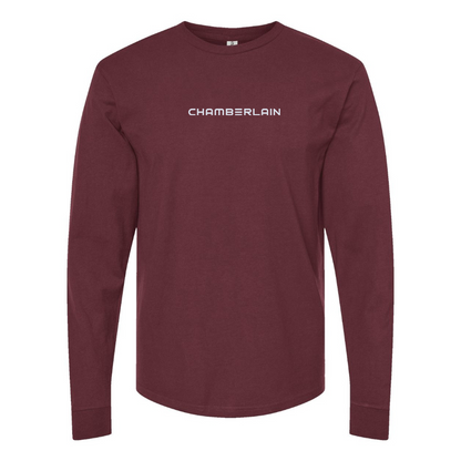 Men's Chamberlain Logo Cotton Long Sleeve T-Shirt