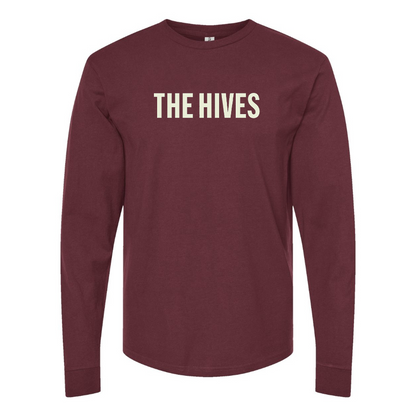Men's The Hives Logo Cotton Long Sleeve T-Shirt