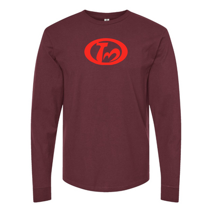 Men's Tianma Logo Cotton Long Sleeve T-Shirt