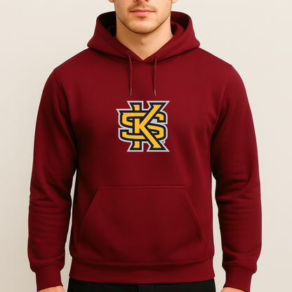 Men's Kennesaw State Owls Logo Pullover Hoodie