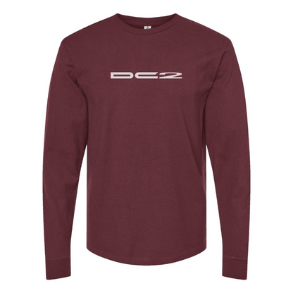 Men's DC2 Logo Cotton Long Sleeve T-Shirt