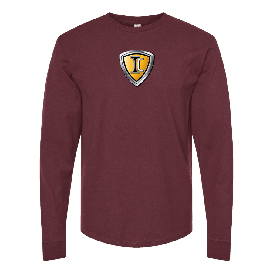 Men's IC Bus  Logo Cotton Long Sleeve T-Shirt