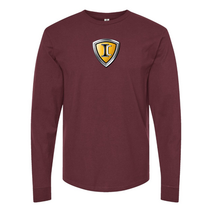 Men's IC Bus  Logo Cotton Long Sleeve T-Shirt