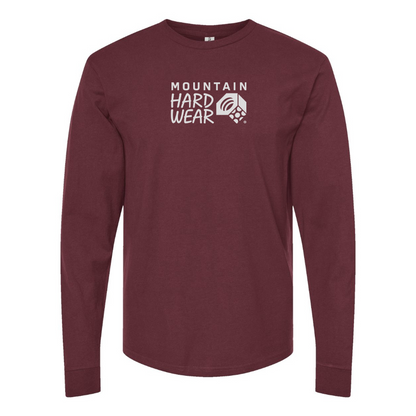Men's Mountain Hardwear Logo Cotton Long Sleeve T-Shirt