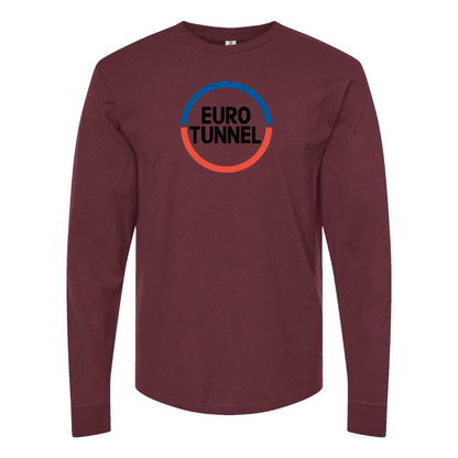 Men's   Eurotunnel   Logo Cotton Long Sleeve T-Shirt