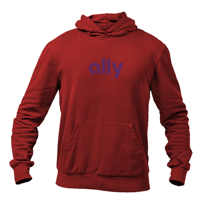 Men's Ally Financial Logo   Pullover Hoodie
