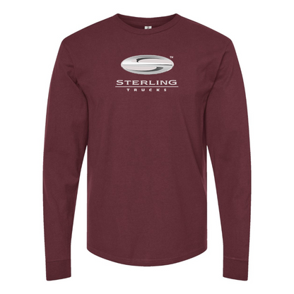 Men's Sterling Trucks Logo Cotton Long Sleeve T-Shirt