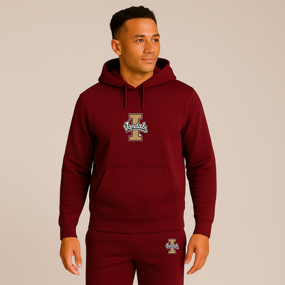 Men's Idaho Vandals Logo Hoodie Joggers Set