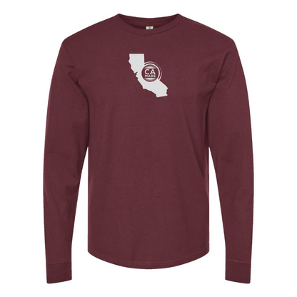Men's California Made Logo Cotton Long Sleeve T-Shirt