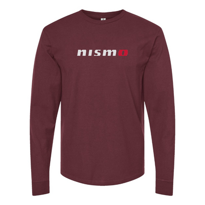 Men's Nismo Logo Cotton Long Sleeve T-Shirt