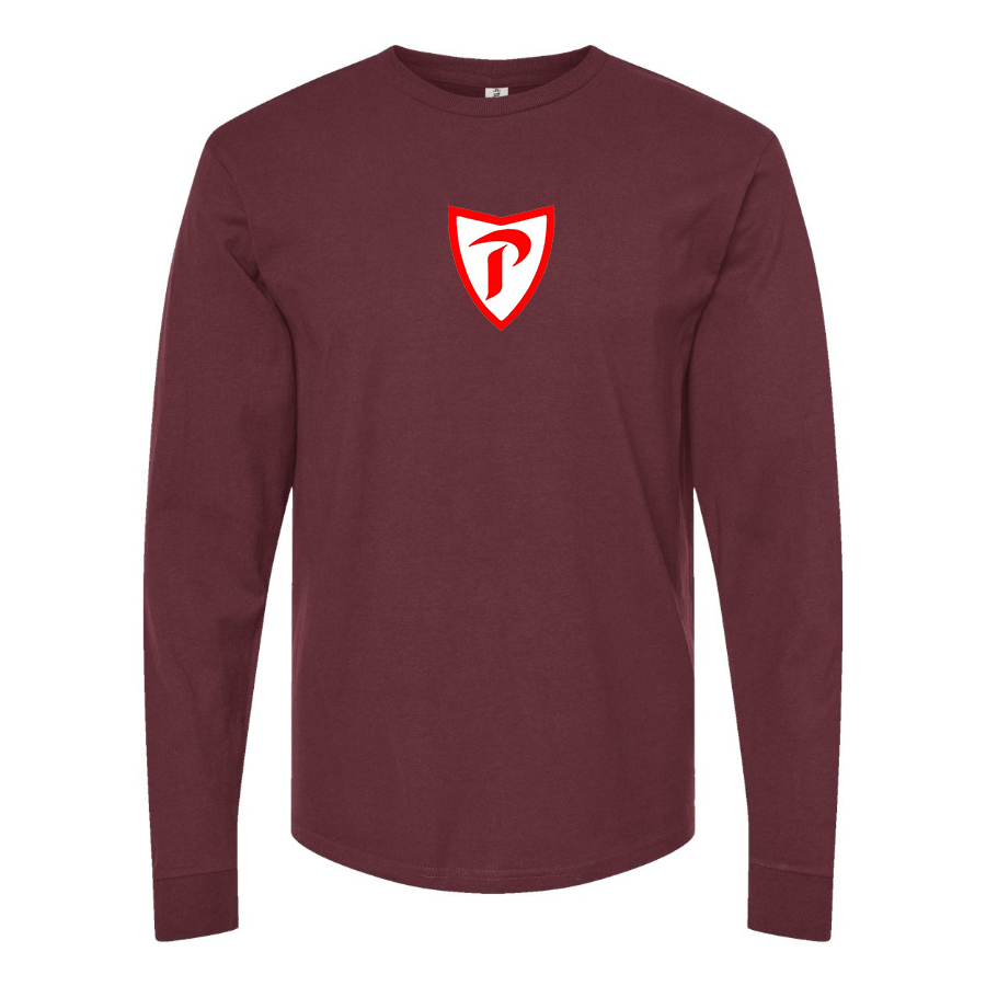 Men's Prince Motor Company Logo Cotton Long Sleeve T-Shirt