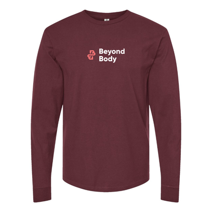 Men's Byond Body Logo Cotton Long Sleeve T-Shirt