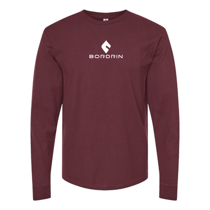 Men’s Bordrin Logo Long Sleeve T-Shirt