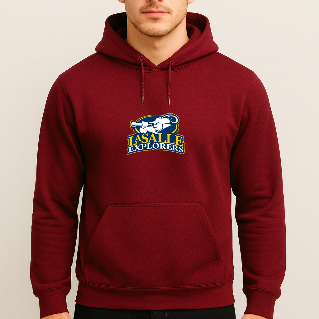 Men's La Salle Explorers Logo Pullover Hoodie