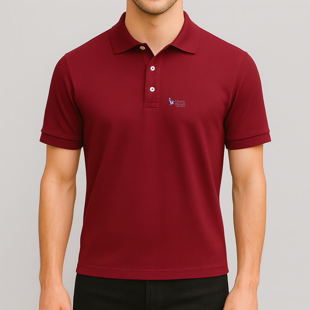 Men's Liberty Mutual Insurance Logo Dry Blend Polo