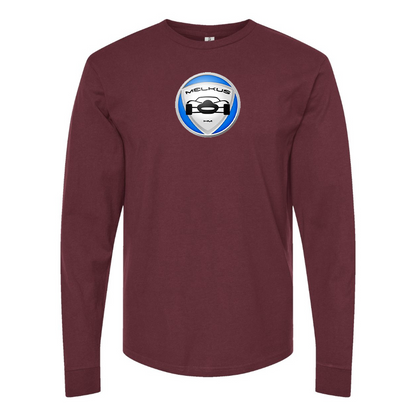 Men's Melkus Logo Cotton Long Sleeve T-Shirt
