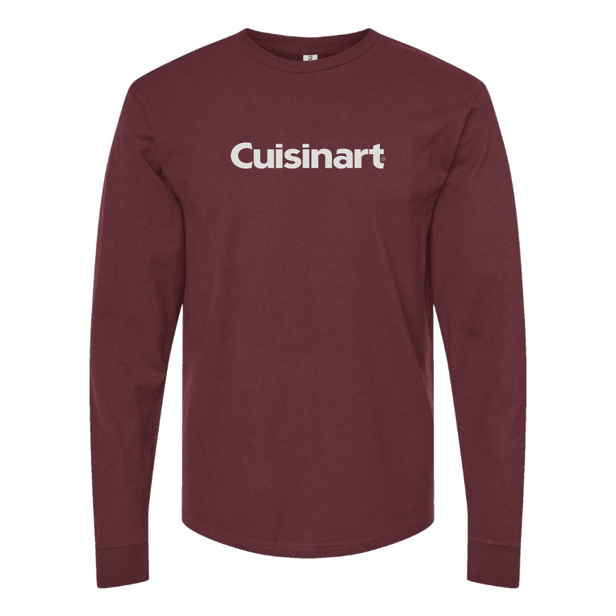 Men's Cuisinart Logo Cotton Long Sleeve T-Shirt
