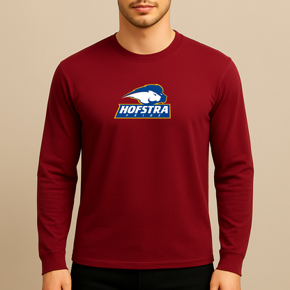 Men's Hofstra Pride Logo Long Sleeve T-Shirt