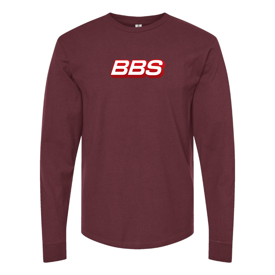 Men's BBS Logo Cotton Long Sleeve T-Shirt