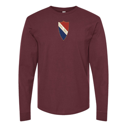 Men's Oakland Logo Long Sleeve T-Shirt