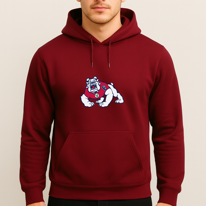 Men's Fresno State Bulldogs Logo Pullover Hoodie