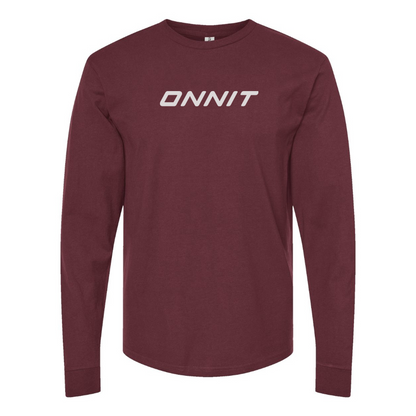 Men's Onnit Logo Cotton Long Sleeve T-Shirt