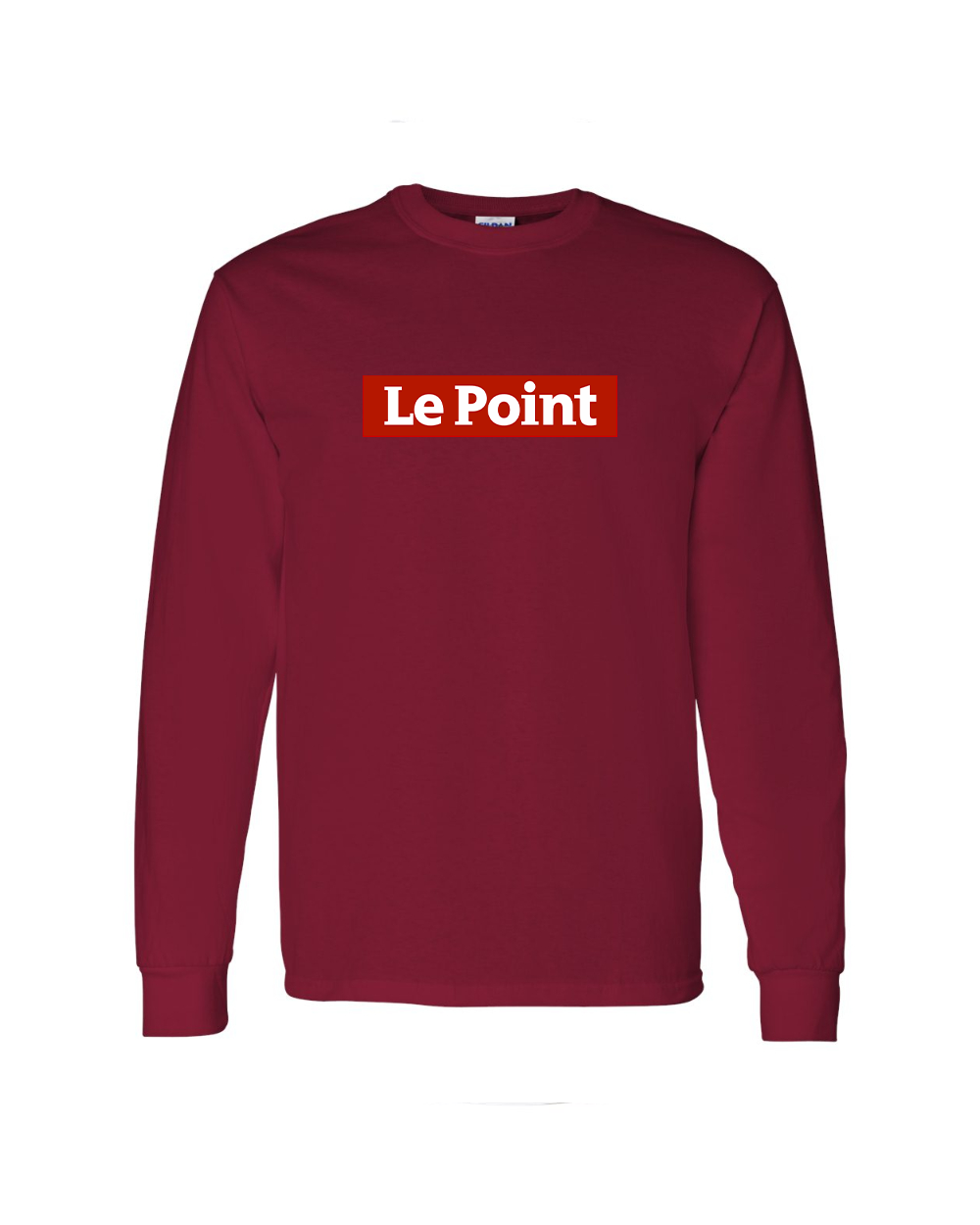 Men's  Le Point Gildan Heavy Cotton Long Sleeve T-Shirt