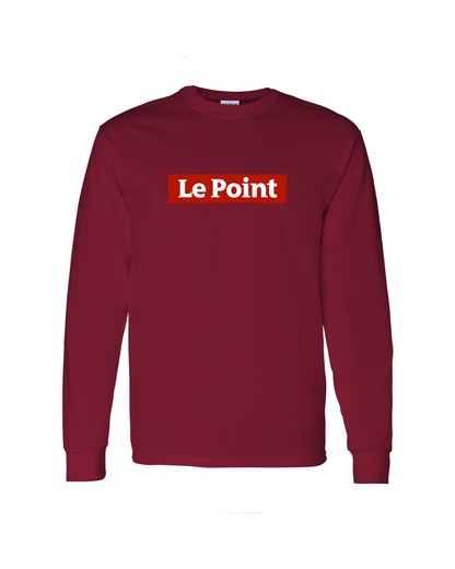 Men's  Le Point Gildan Heavy Cotton Long Sleeve T-Shirt