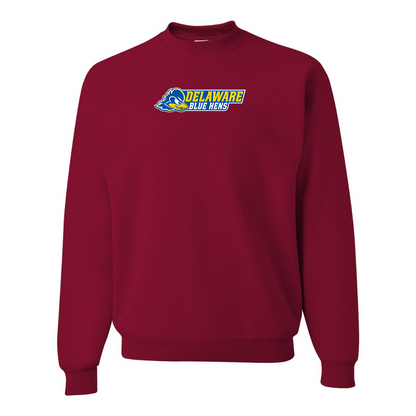 Men's  Delaware Blue Hens JERZEES NuBlend Crewneck Sweatshirt