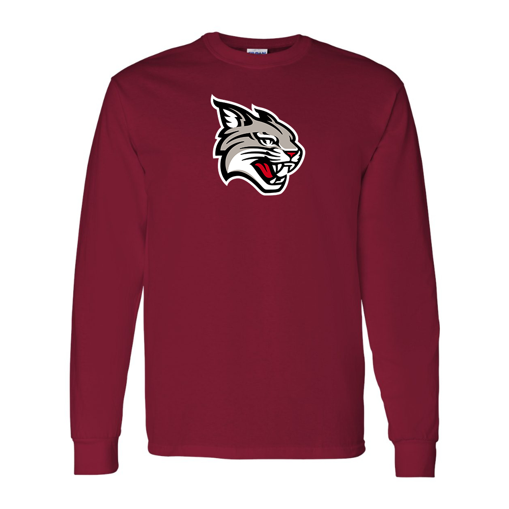 Men's  Davidson Wildcats  Gildan Heavy Cotton Long Sleeve T-Shirt