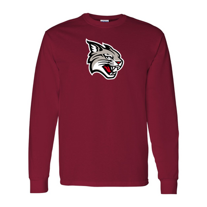Men's  Davidson Wildcats  Gildan Heavy Cotton Long Sleeve T-Shirt