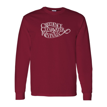 Men's Creedence Clearwater Revival Gildan Heavy Cotton Long Sleeve T-Shirt