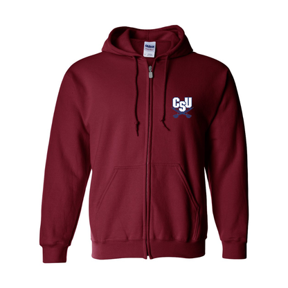 Men's CSU Buccaneers    Gildan  Heavy Blend Full Zip Hooded Sweatshirt