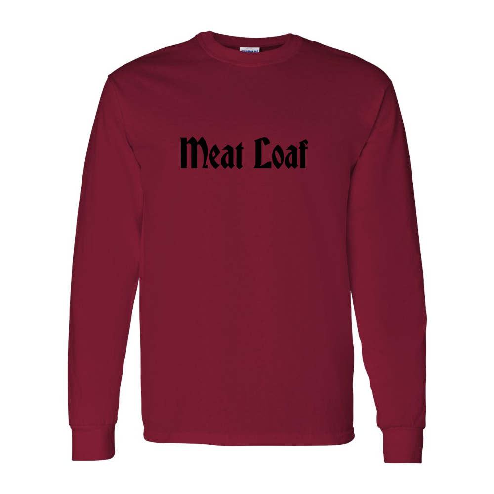 Men's Meat Loaf   Gildan Heavy Cotton Long Sleeve T-Shirt