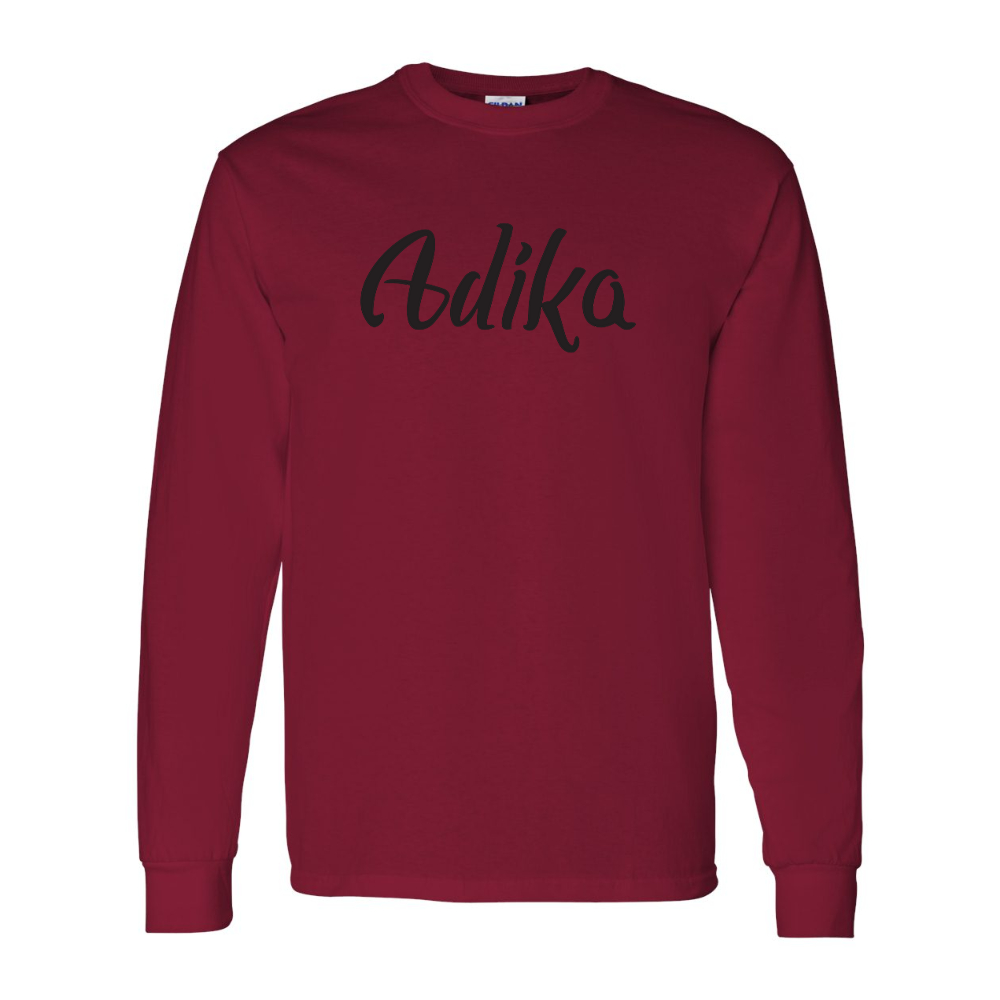 Men's Adika  Gildan Heavy Cotton Long Sleeve T-Shirt