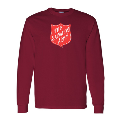 Men's  The Salvation Army  Gildan Heavy Cotton Long Sleeve T-Shirt