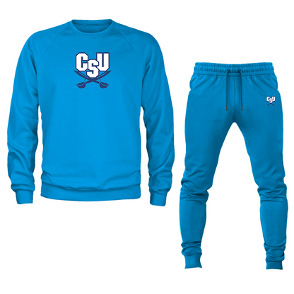 Men's  CSU Buccaneers   Crewneck Sweatshirt Joggers Suit